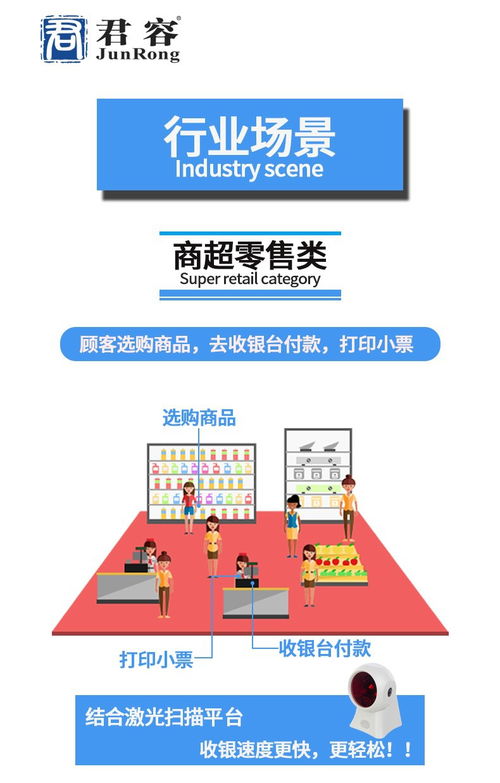 君容商超连锁店键盘小票机一体收银机 赋能酒店管理的智能解决方案